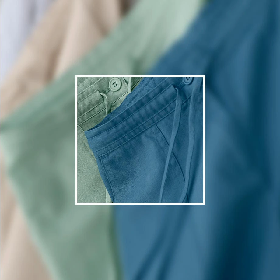 Ľan pre ležérne módne kúsky